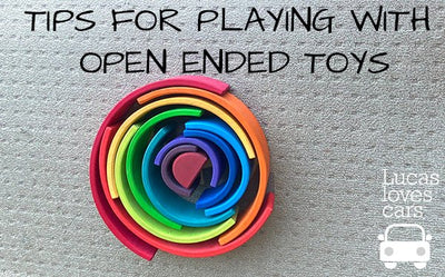 Tips for playing with Open Ended Toys