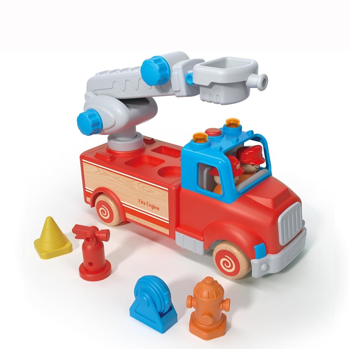 Magshuto Knockout Rail Fat Brain toys Lucas loves cars