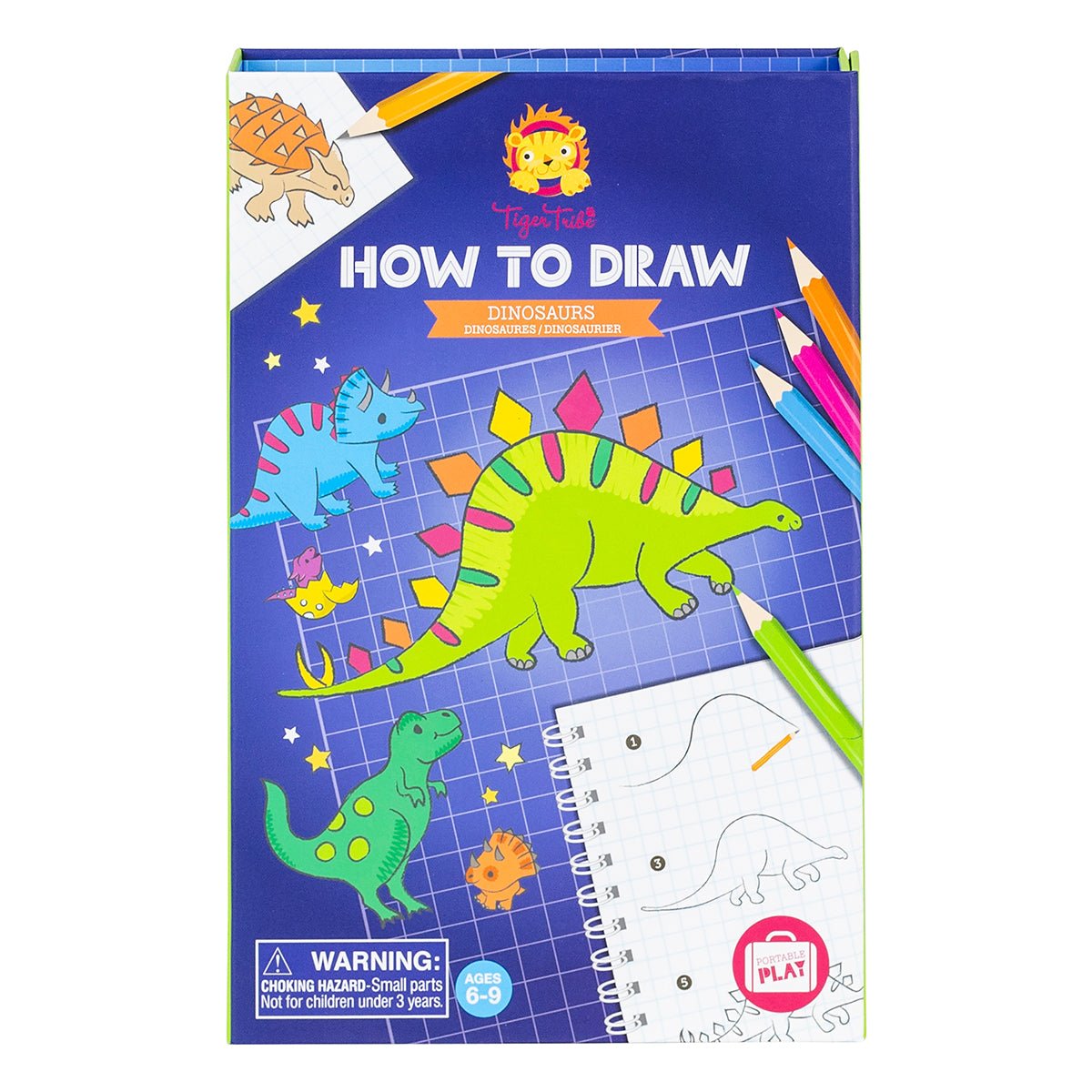 Tiger Tribe How to Draw Dinosaurs | Tiger Tribe