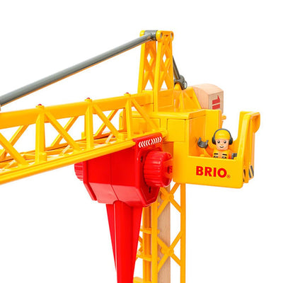 Brio Construction Crane with Lights | Brio