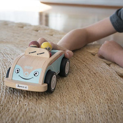 Indigo Jamm Charlies car | Indigo Jamm wooden toys | wooden toy car  | Lucas loves cars 