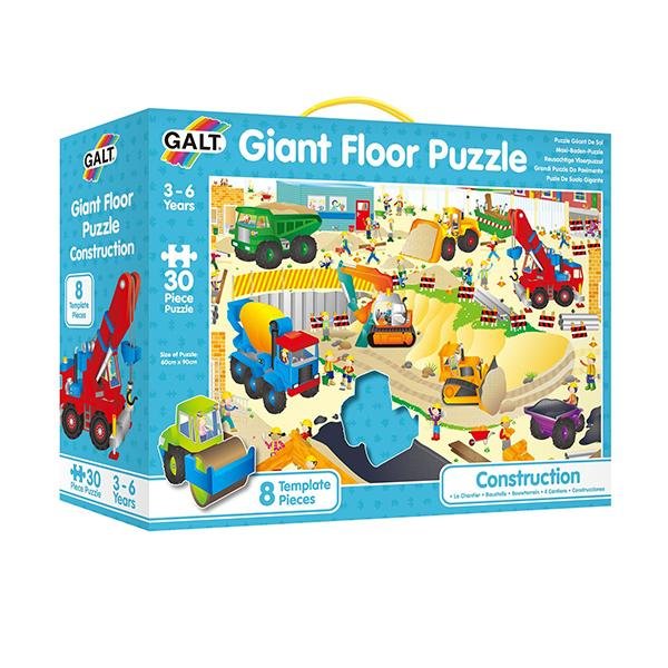 Giant Floor Puzzle Construction Site | Galt