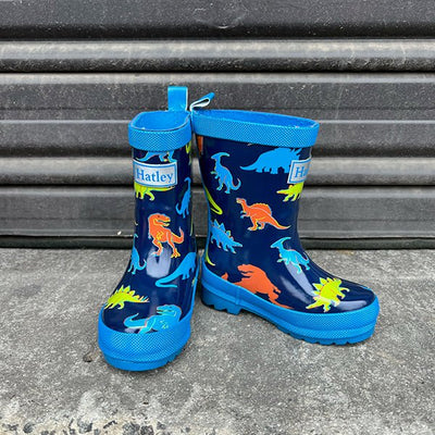 Hatley Rainboots Neon Dinosaurs | Hatley