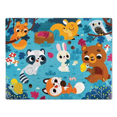 Janod Tactile Puzzle Forest Animals | Janod