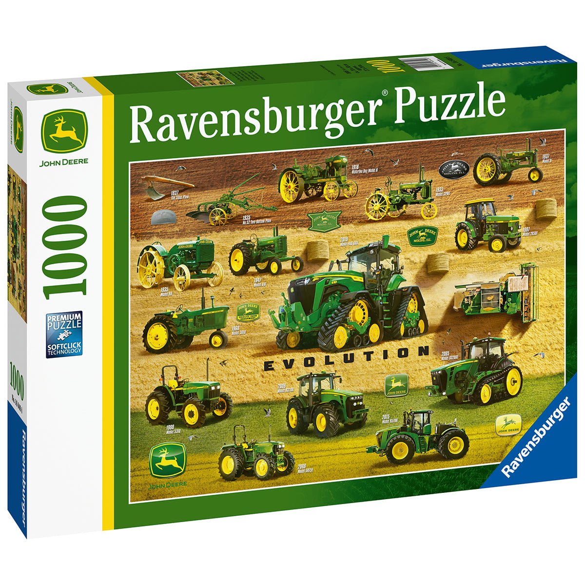 John Deere Then & Now Puzzle 1000pc | Ravensburger