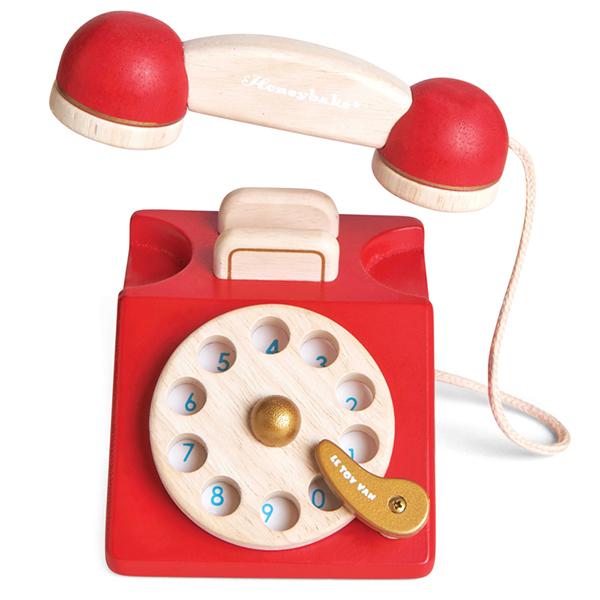 Vintage Wooden Phone | Le Toy Van