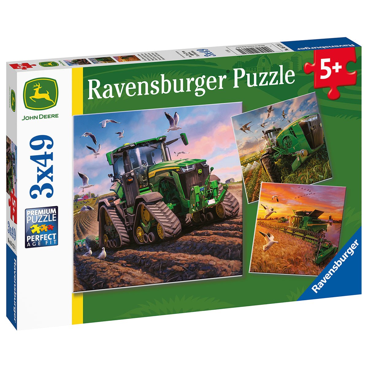 Seasons of John Deere Puzzle 3x49pc | Ravensburger