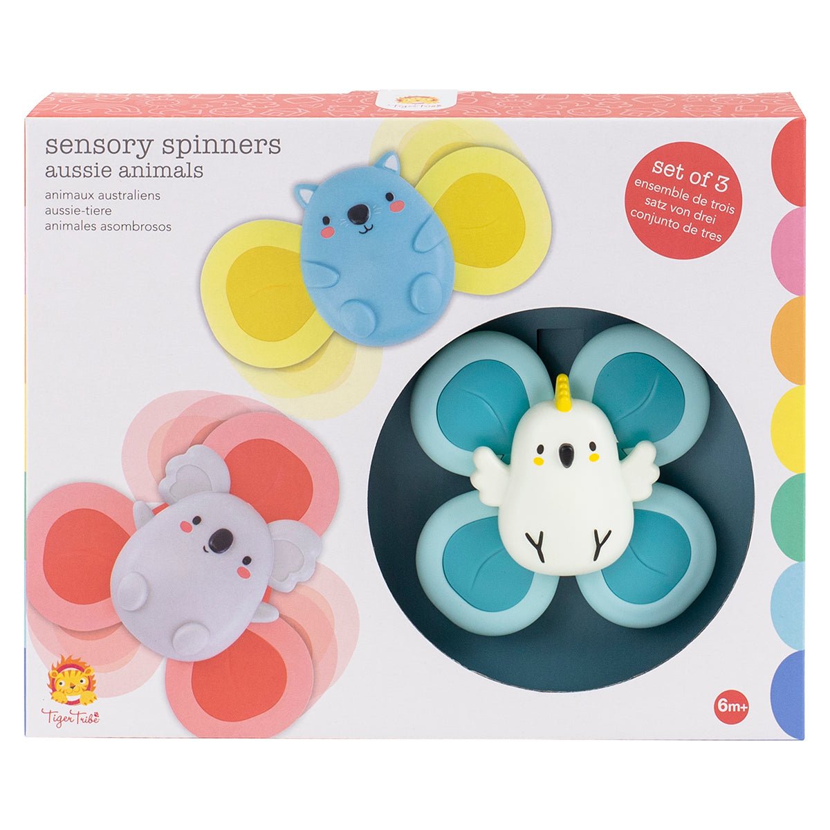 Aussie Animal Sensory Spinners | Tiger Tribe