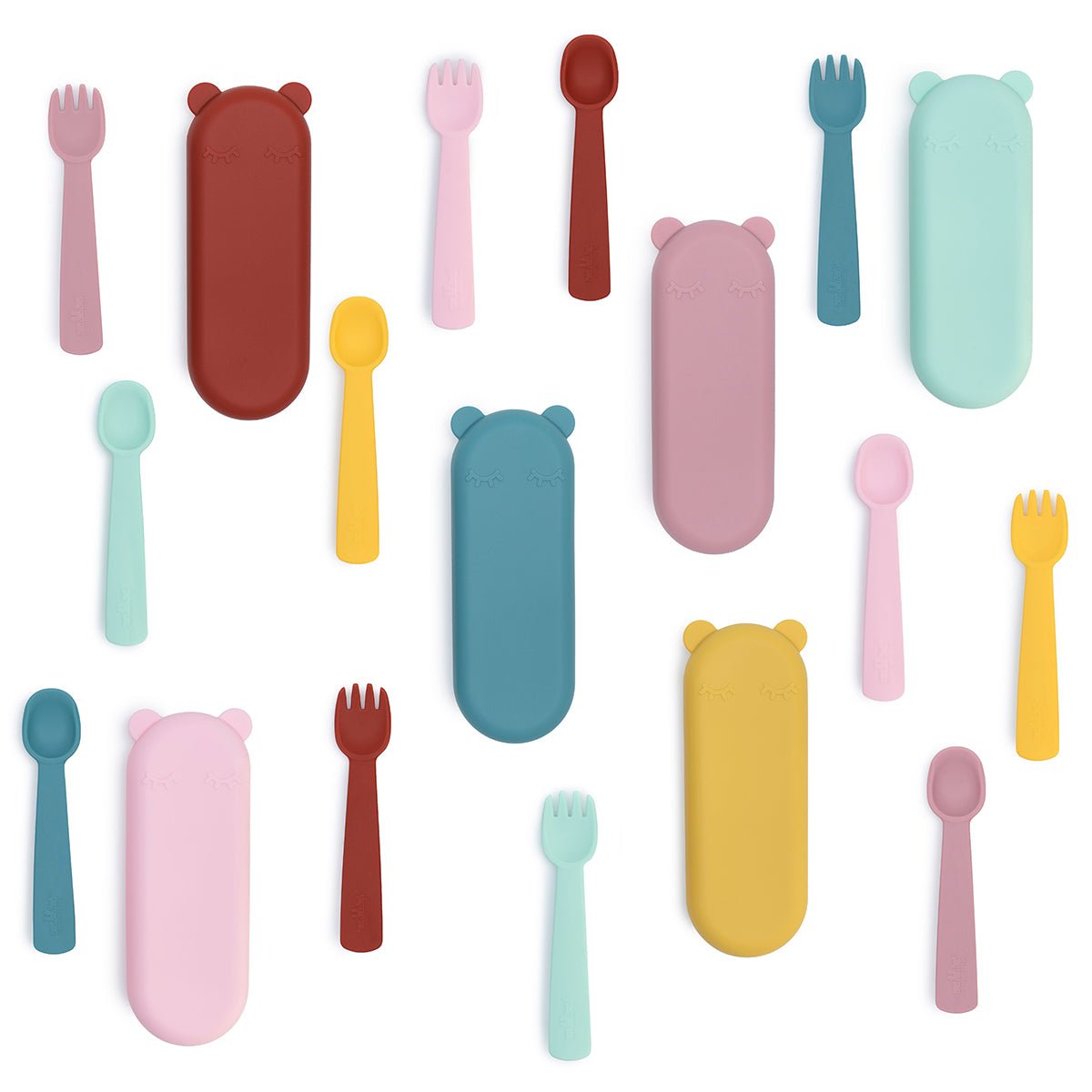 Feedie Fork and Spoon Set | We Might Be Tiny