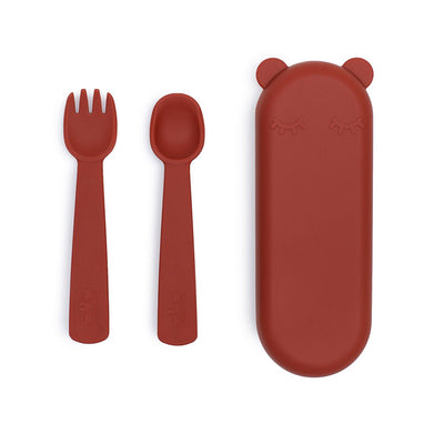 Feedie Fork and Spoon Set | We Might Be Tiny