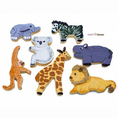 Biscuit cutter 7 Piece ZOO set | Sweet Themes