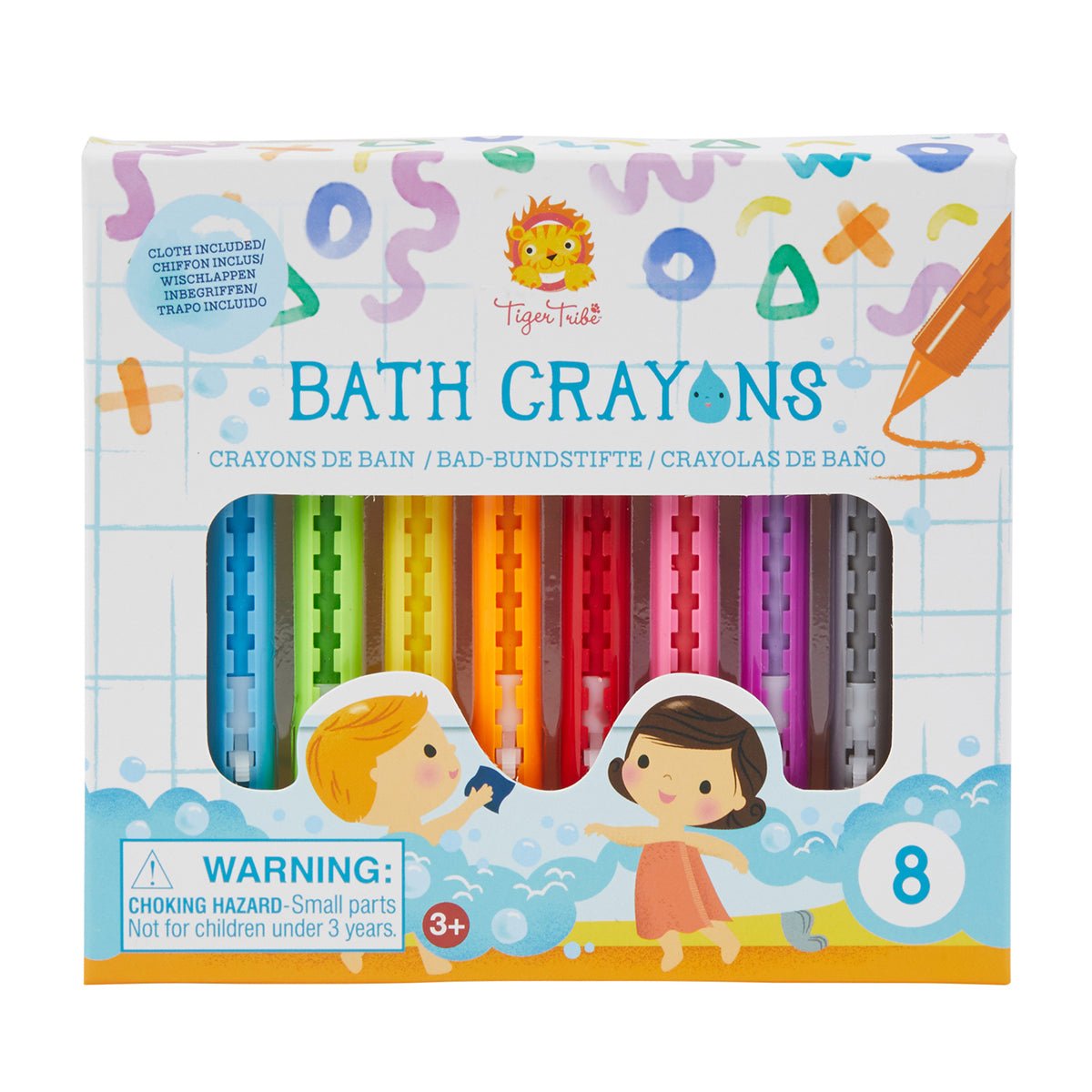 Bath Crayons | Tiger Tribe Bath Crayons
