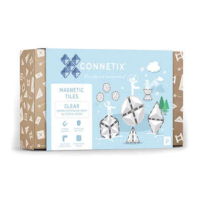 Connetix Shape Expansion Clear 24 pc | Connetix tiles