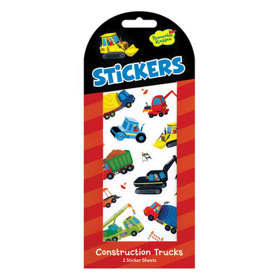 Stickers Construction Trucks | Peaceable Kingdom