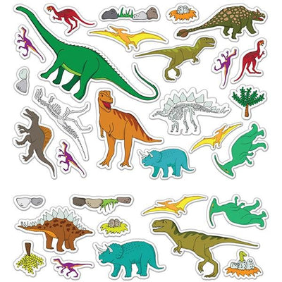Stickabouts Dinosaur Reusable Stickers | Fiesta Crafts