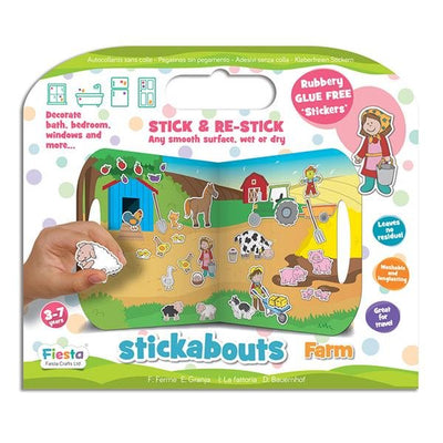 Stickabouts Farm Stickers | Fiesta Crafts