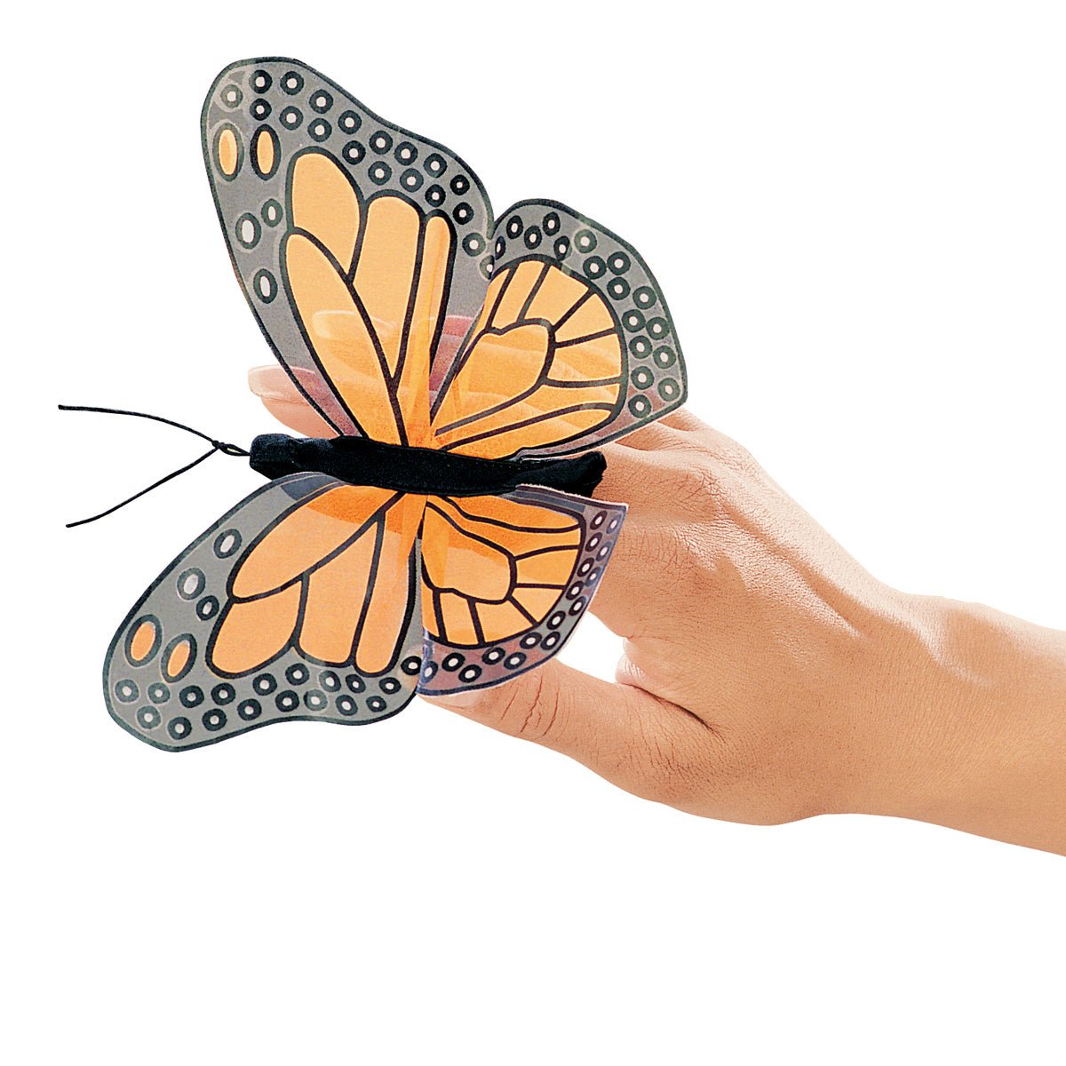 Finger Puppet Monach Butterfly | Folkmanis