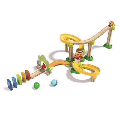 Haba Sim Sala Ball Track | wooden ball run toys for 2 year olds 
