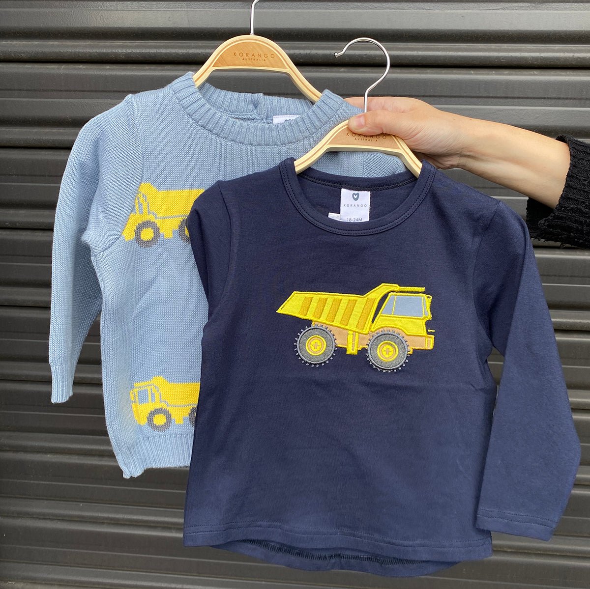 Korango Knit Sweater Truck Dusty | Korango