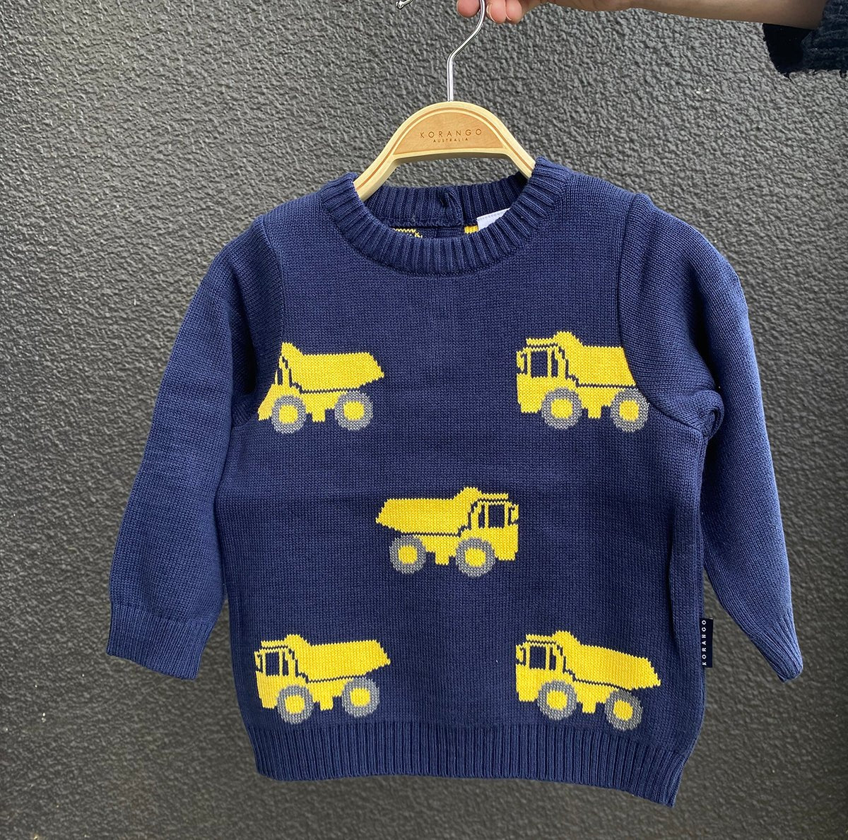 Korango Knit Sweater Truck Navy | Korango