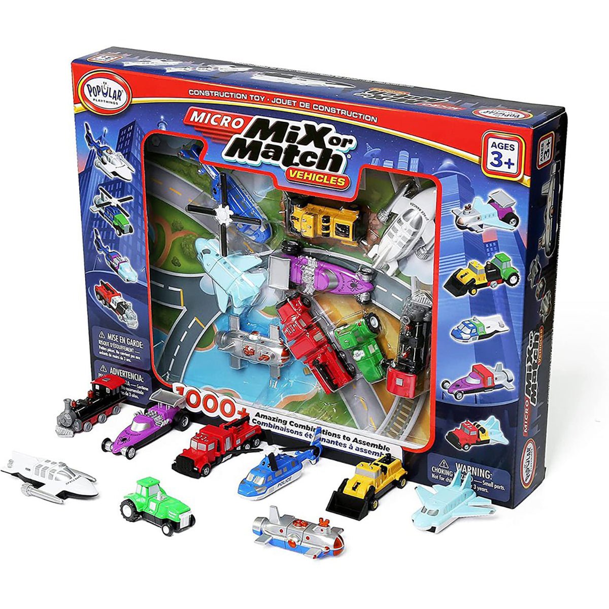 Mix or Match Micro Vehicles Deluxe 2 | Popular Playthings