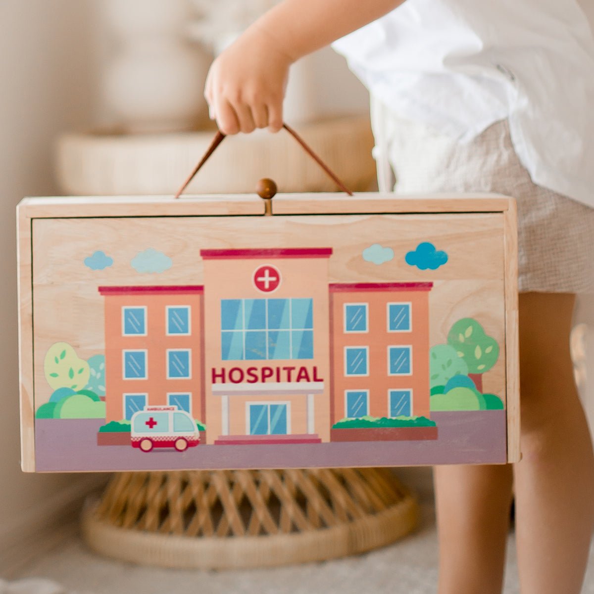 Portable Hospital play set | Qtoys