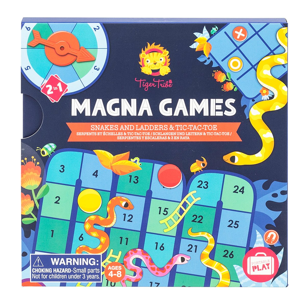 Magna Games Tic Tac Toe | Tiger Tribe