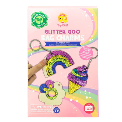 Glitter Goo Bag Tags | Tiger Tribe