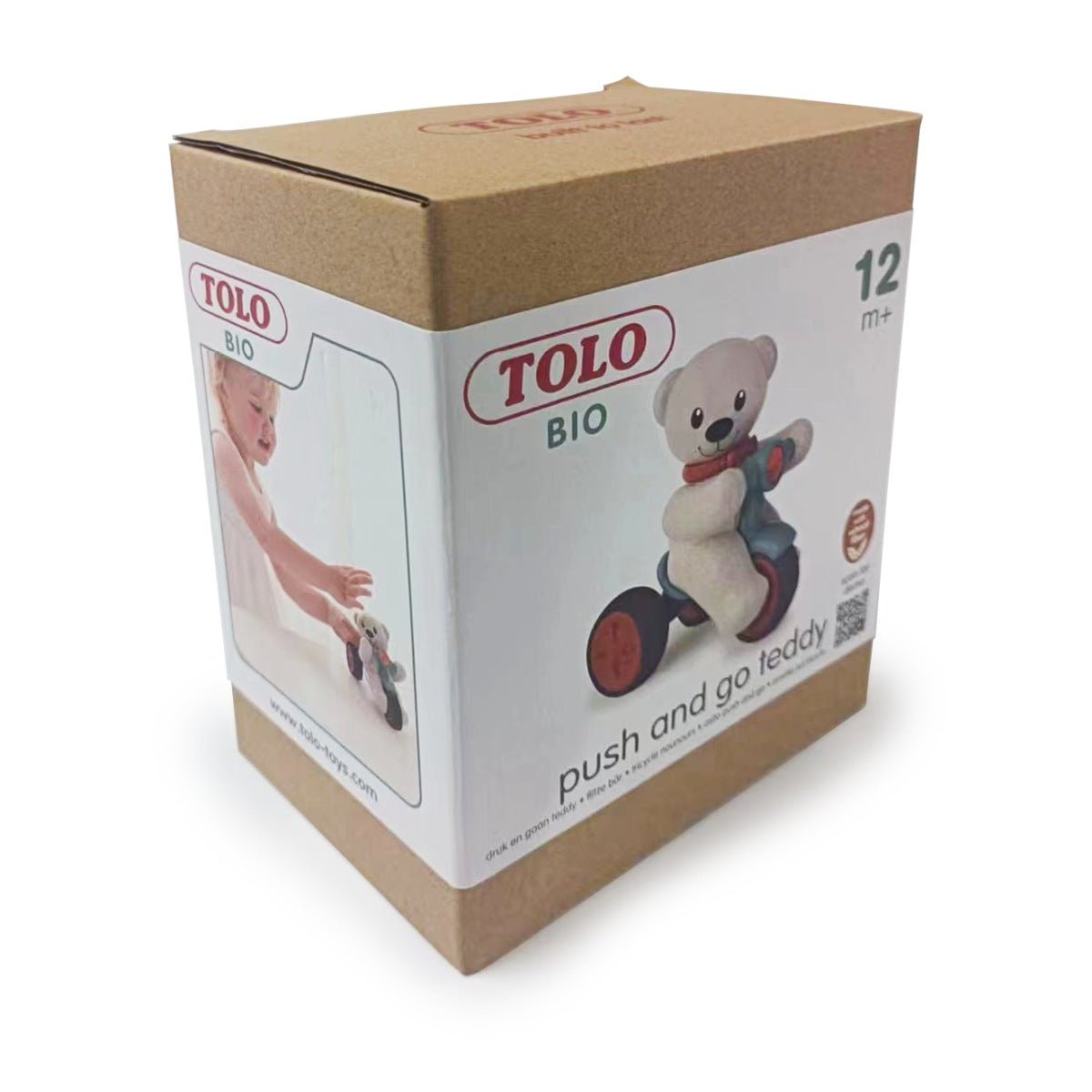 Tolo Bio Push & Go Teddy | Tolo Toys