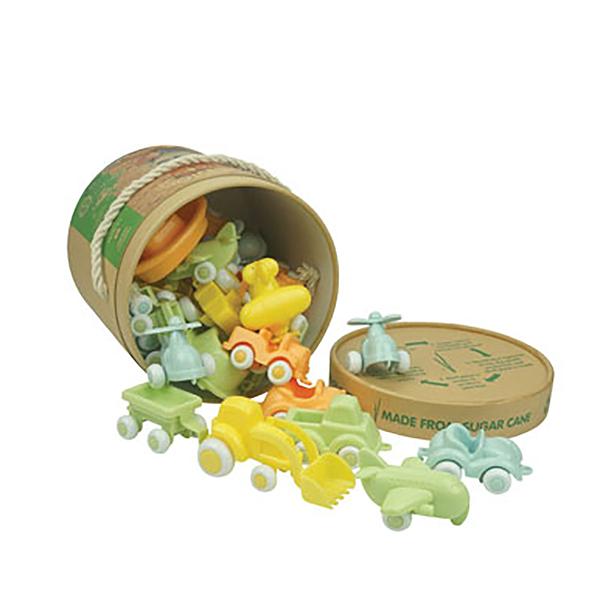 Viking Toys Eco mini Chubbies bucket Lucas loves cars