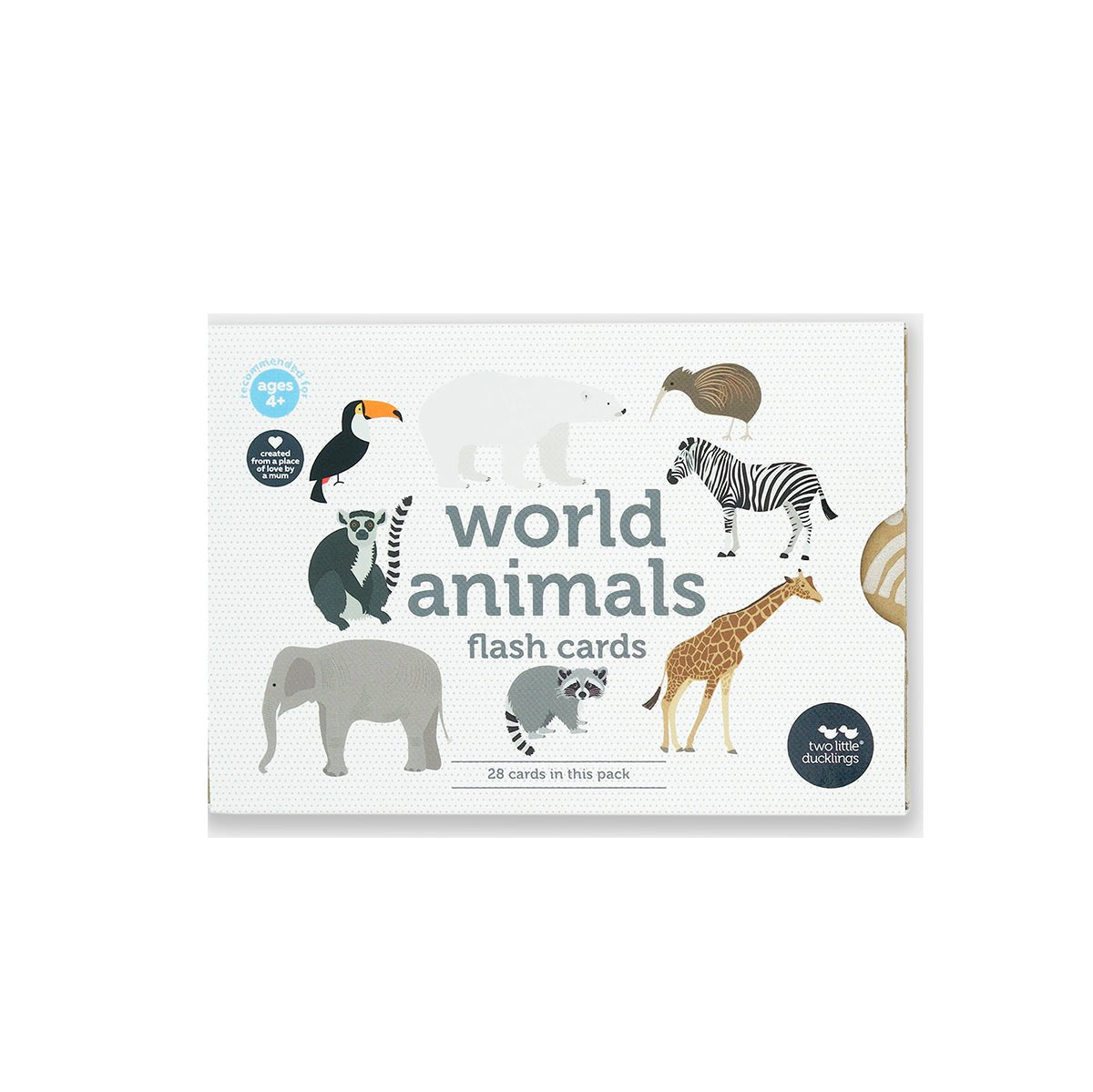 Flash cards World Animals Two Little Ducklings Lucas loves cars