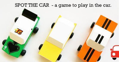 Spot the car - a game to play in the car.