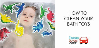 How to clean your bath toys.
