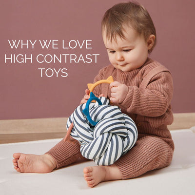 5 high contrast toys for babies.