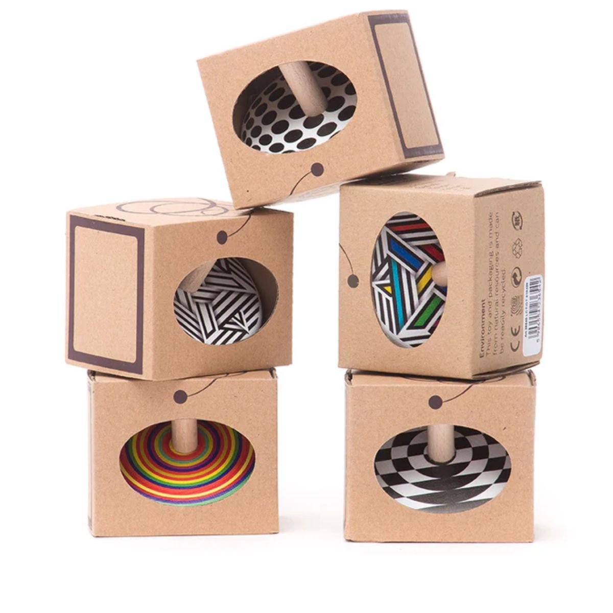 Bajo Spinning Top Modern Colour | Bajo toys