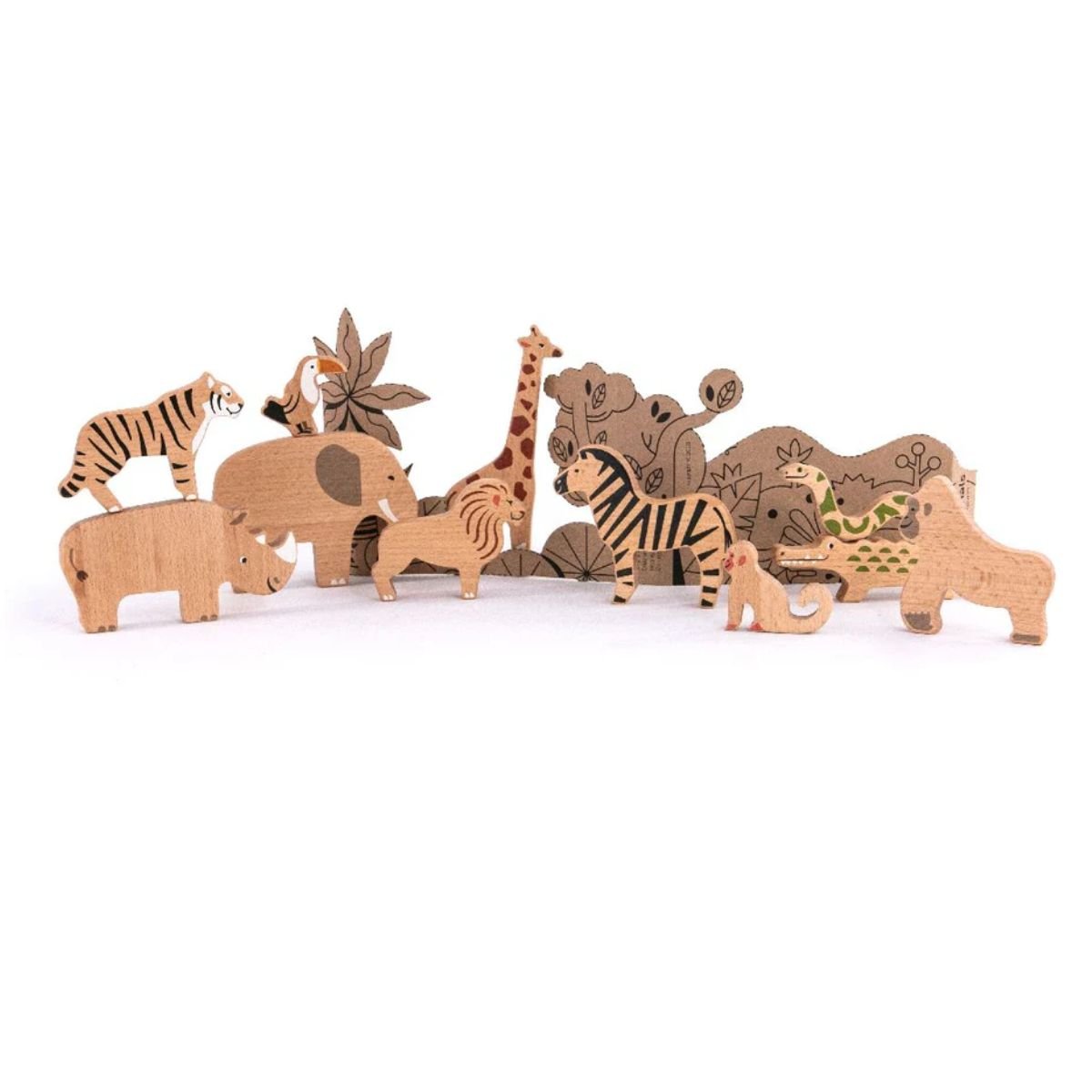 Bajo Wild Animals Jungle | Bajo toys