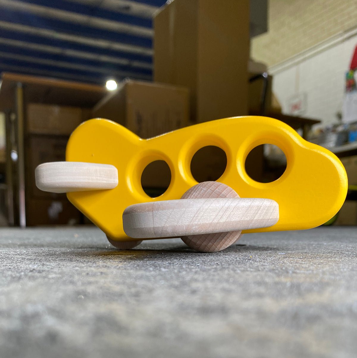 Bajo Airplane Yellow | Bajo toys - Lucas loves cars