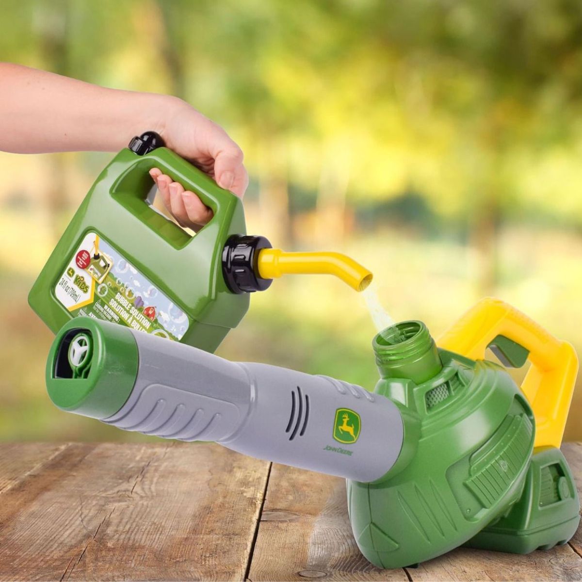 John Deere Bubble 'N' Fun Leaf Blower | John Deere Toys