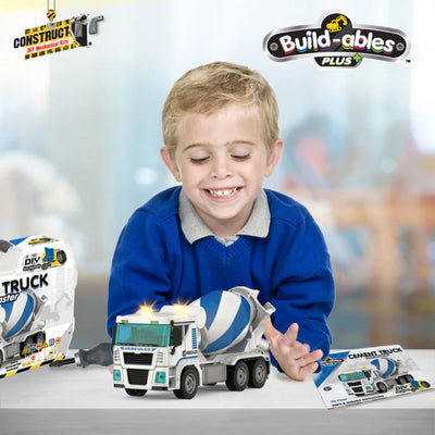 Build - ables Plus Cement Truck Mix Master | Build - ables - Lucas loves cars