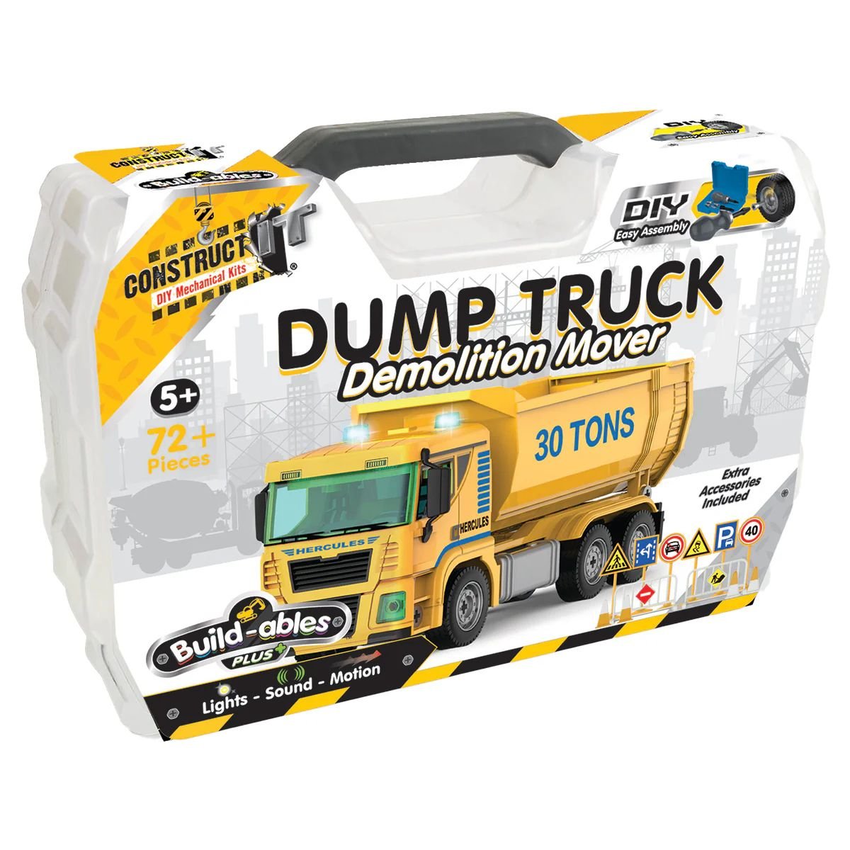 Build - ables Plus Dump Truck Demolition Mover | Build - ables - Lucas loves cars