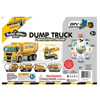 Build - ables Plus Dump Truck Demolition Mover | Build - ables - Lucas loves cars