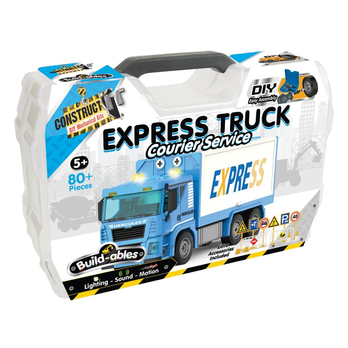 Build - ables Plus Express Truck Courier Service | Build - ables - Lucas loves cars