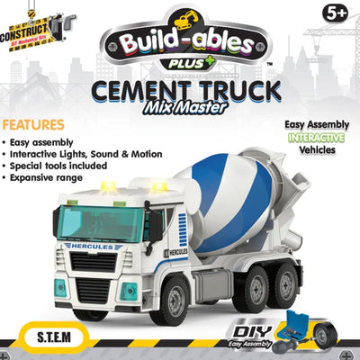 Build - ables Plus Cement Truck Mix Master | Build - ables - Lucas loves cars