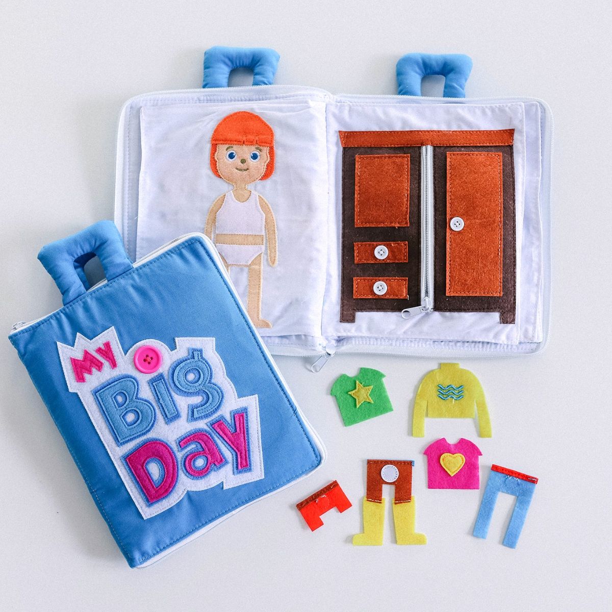 Activity Book My Big Day Blue | Curious Columbus