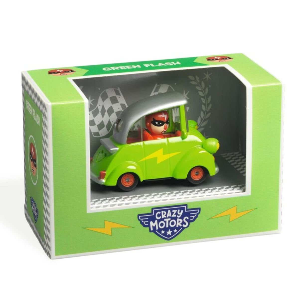 Crazy Motors Green Flash | Djeco