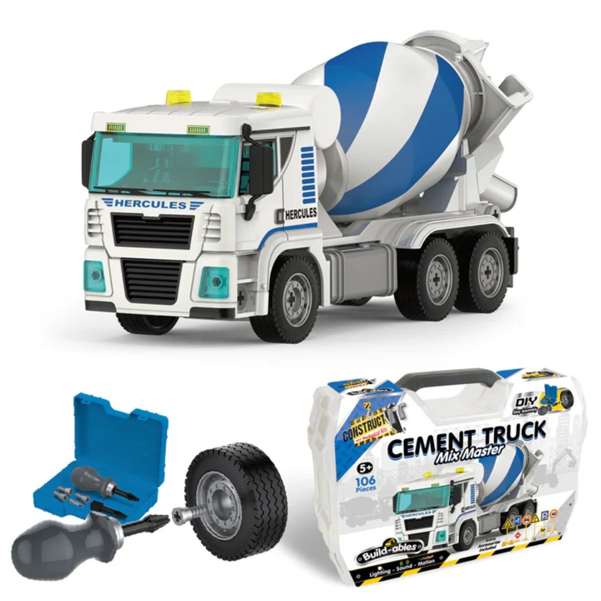 Build - ables Plus Cement Truck Mix Master | Build - ables - Lucas loves cars