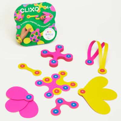 Clixo Itsy Pack Flamingo Turquoise 18 pieces | Clixo