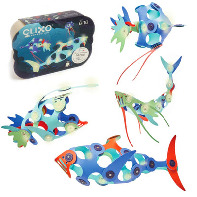 Clixo Ocean Creatures 24 Pieces | Clixo