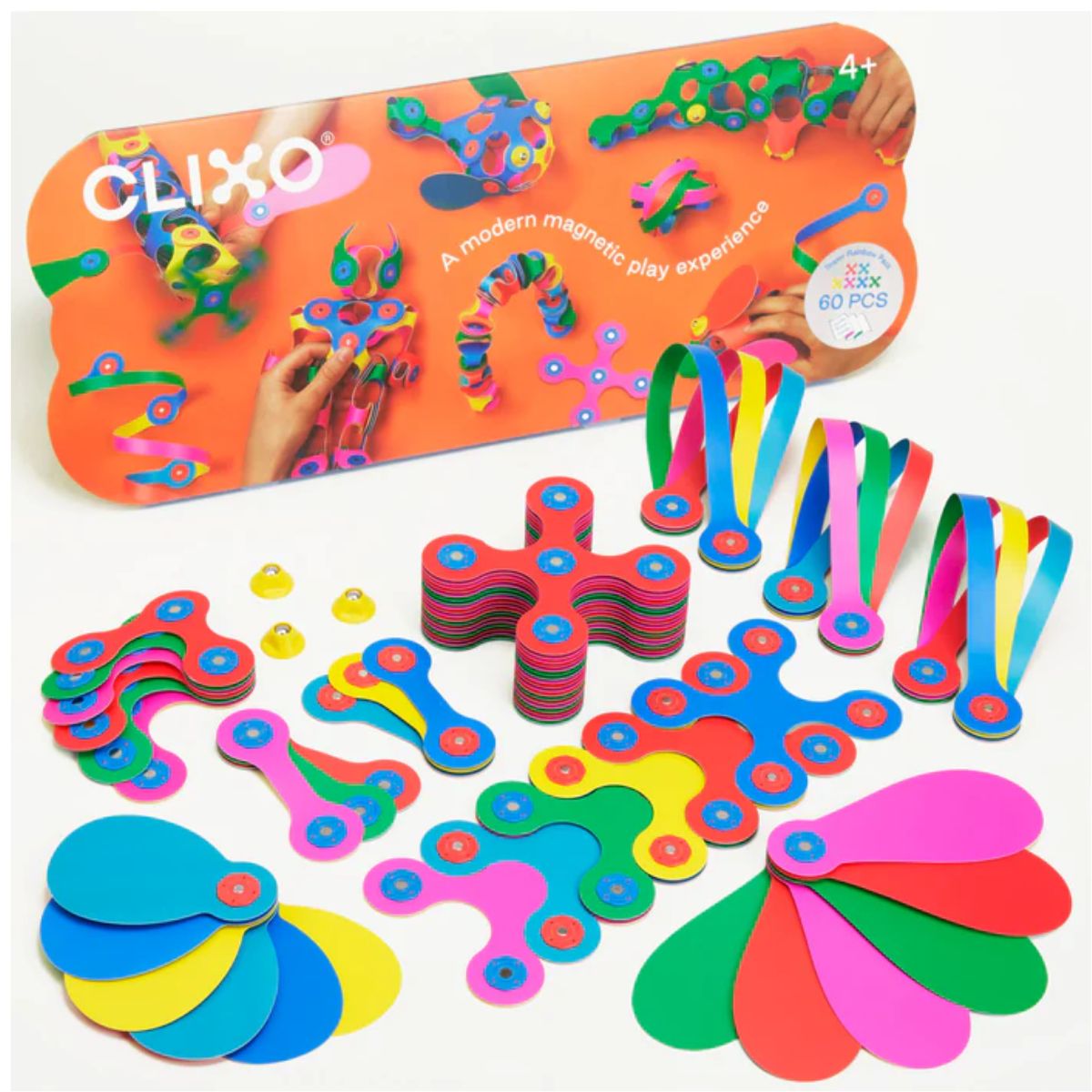 Clixo Super Rainbow Pack 60 pieces | Clixo