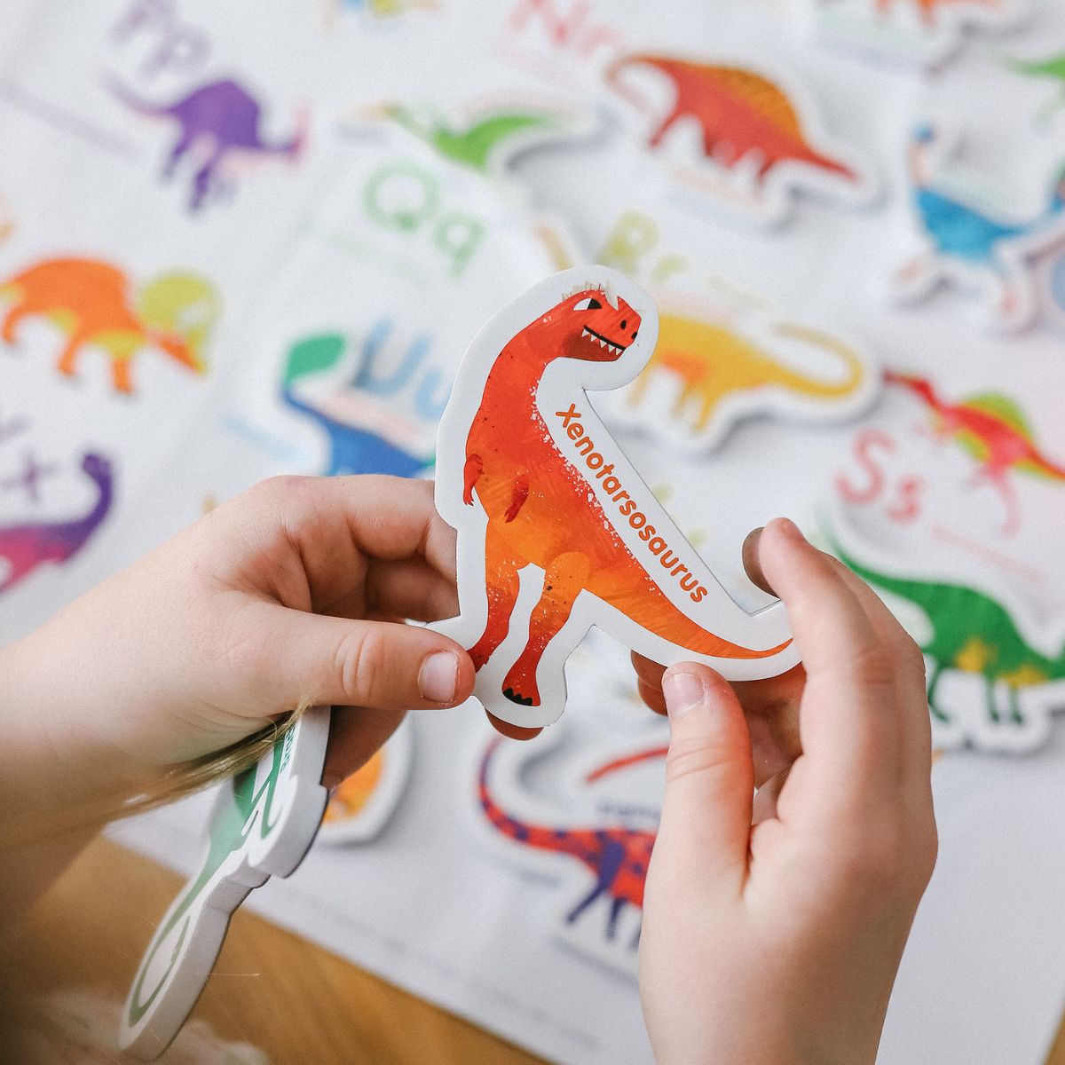 Magnetic Dinosaurs and Letters | Curious Columbus